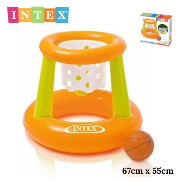 Juego De Basket Intex Inflable Flotador De Piscina 67cm x 55cm