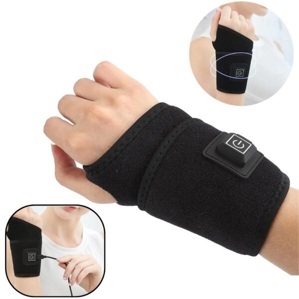 Muñequera De Compresion Termica Terapia Con Calefaccion