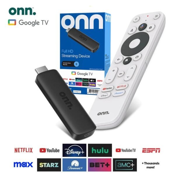 Convertidor Watch Onn Original Full HD Smart Tv Android Caja Azúl