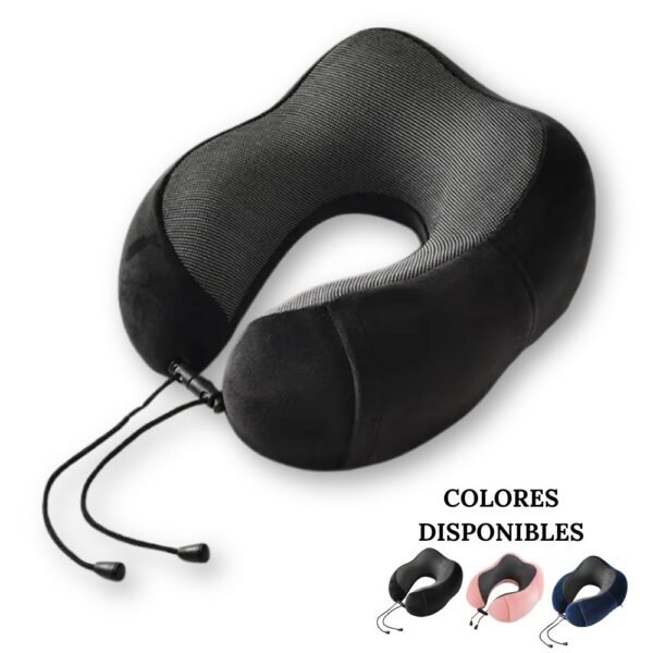 Almohada Cojin De Cuello Para Viaje Ergonómica