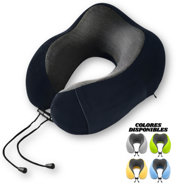 Almohada Cojin De Cuello Para Viaje Ergonomica