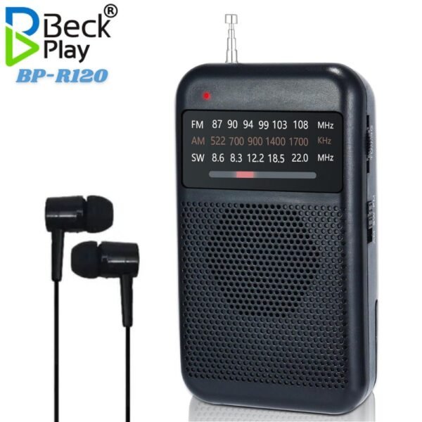 Radio Bolsillo Transistor Am / Fm / Sw Beck play Bp-R120