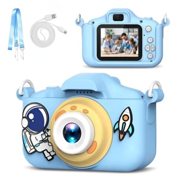 Camara De Fotografia Hd Digital Para Niños Astronauta