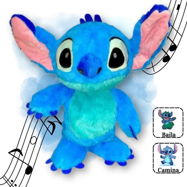 Stitch Peluche Muñeco Interactivo Canta Y Baila