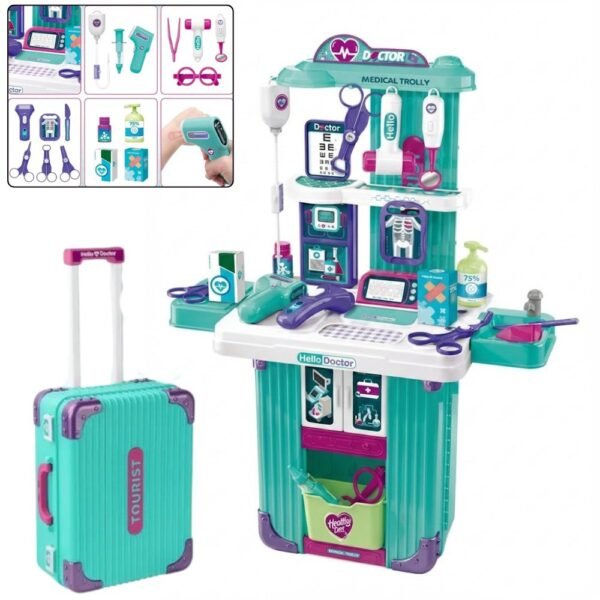 Juguete Set Maleta De Doctor Infantil Armable