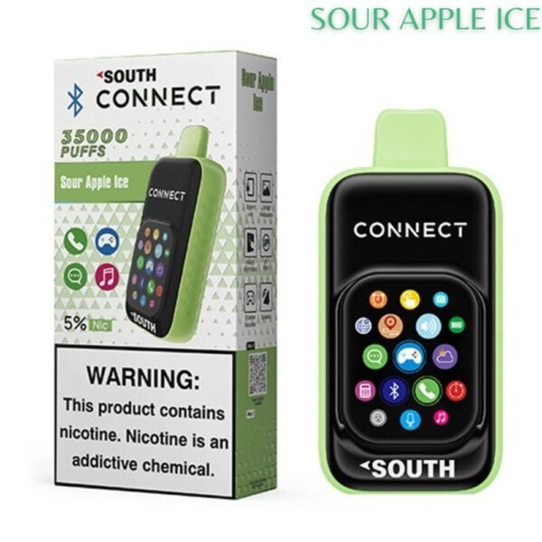 Vaporizador Smart South 35000 Puffs Vape - Sour Apple Ice