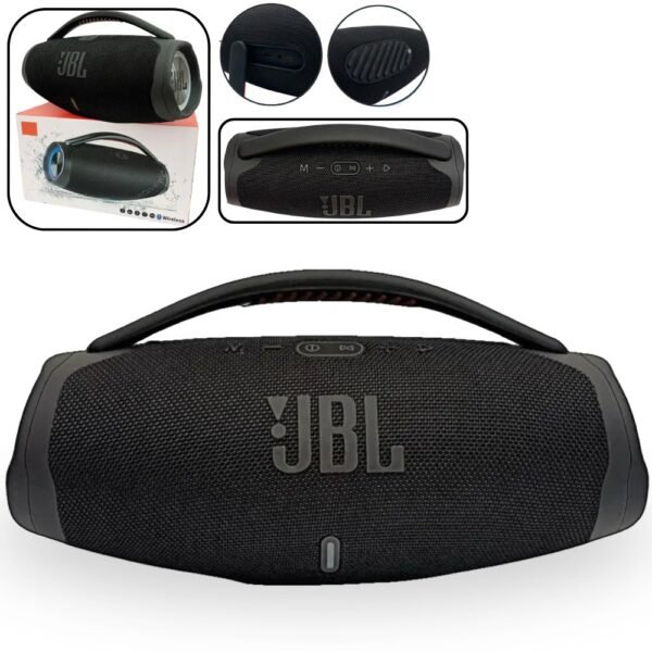 Parlante Bocina Jbl Generico Bluetooth Recargable Negro