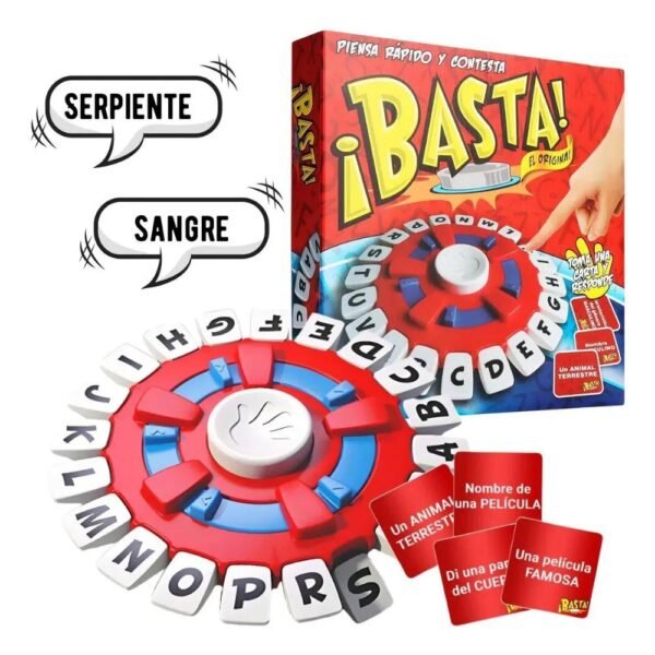 Juego De Mesa Interactivo Basta Mini