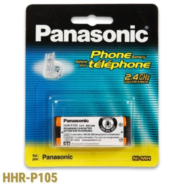 Pila Bateria Recargable HHR-P105 Para Telefono Und Panasonic