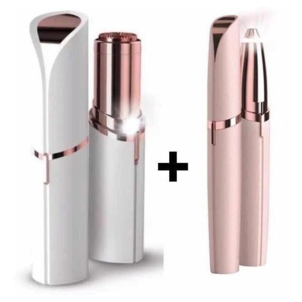 Combo Depilador Facial Depilador De Cejas Electrico Recargable