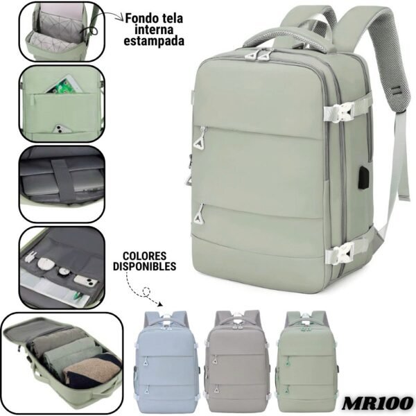 Bolso Morral Mochila De Viaje Portatil Tactico Multiuso 3 Niveles Gran Capacidad