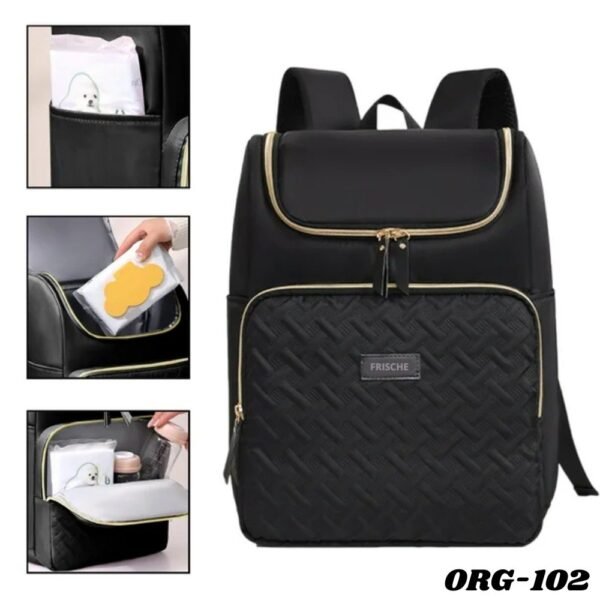 Bolso Morral Lonchera Termica Bolsa Fiambrera De Gran Capacidad 17 Litros Negro