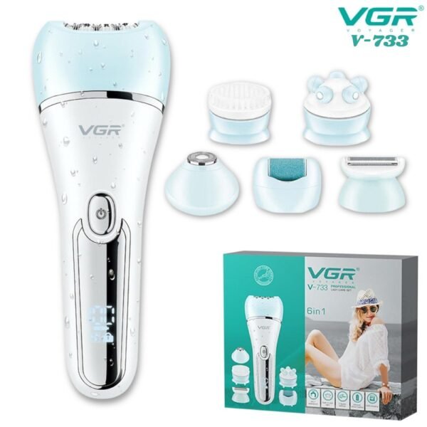 Maquina Depiladora Afeitadora Inalambrica 6 En 1 Vgr V-733