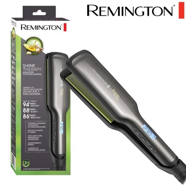 Plancha Remington Original Aguacate Con Macadamia Ancha