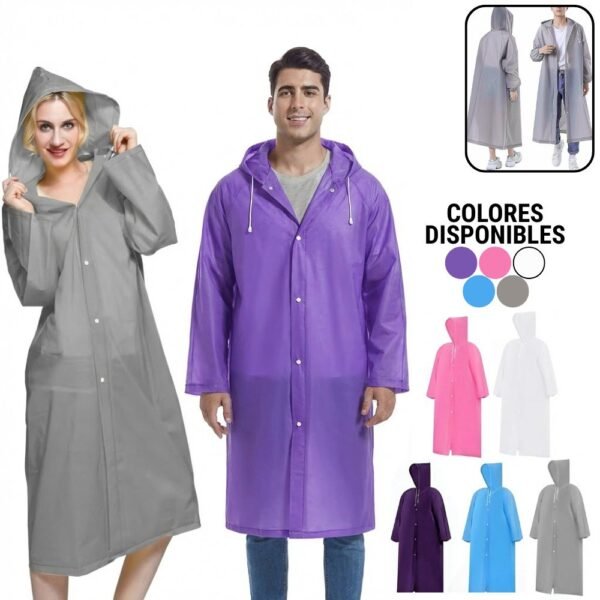 Chaqueta Carpa Impermeable Capa Poncho De Lluvia