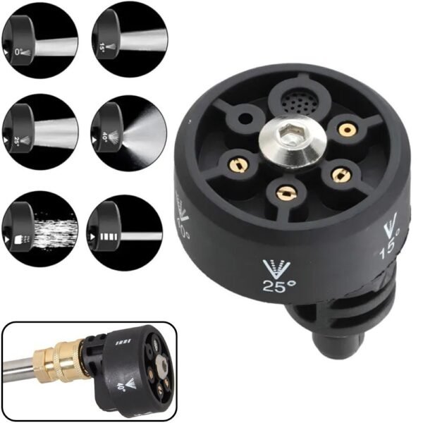 Cabezal Boquilla De Alta Presion Para Hidrolavadora 6 Modos Ajustable