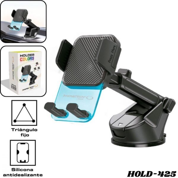 Soporte Holder Para Celular Para Autos Brazo Ajustable Hold-425