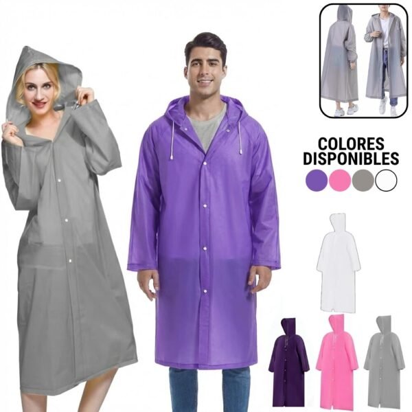 Chaqueta Carpa Impermeable Capa Poncho De Lluvia