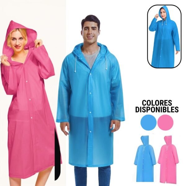 Chaqueta Carpa Impermeable Capa Poncho De Lluvia