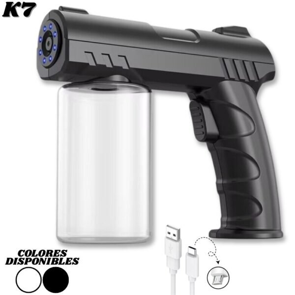Pistola atomizador pulverizador de agua recargable K7 280ml