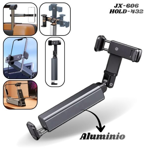 Holder Soporte Base Para Celular Ajustable Rotacion 360 Hold-432 JX-606