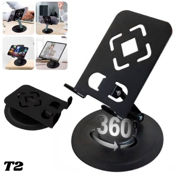 Holder Soporte Base Para Celular Ajustable Rotación 360 T2