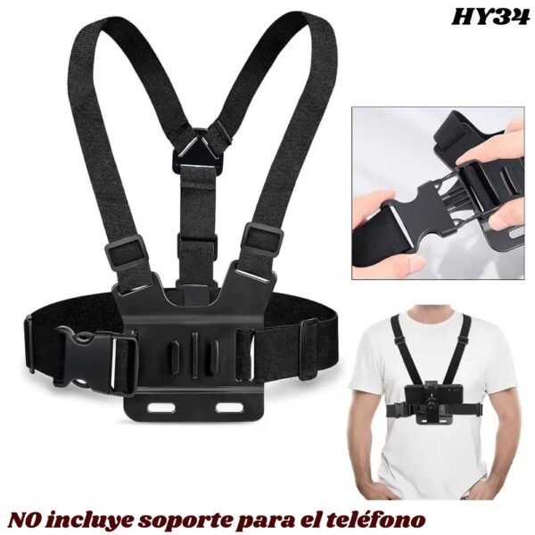 Arnes Soporte De Celular Pechera Porta Celular Moto