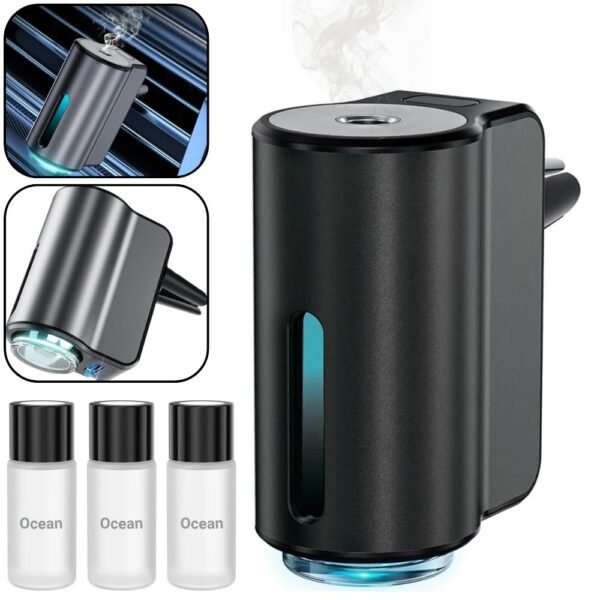 Difusor Ambientador Inteligente Ultrasonico para Carro Rejilla De Aire Aroma Ocean