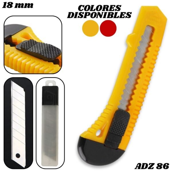 Cutter Bisturi Industrial Multihojas Cortador Multiusos