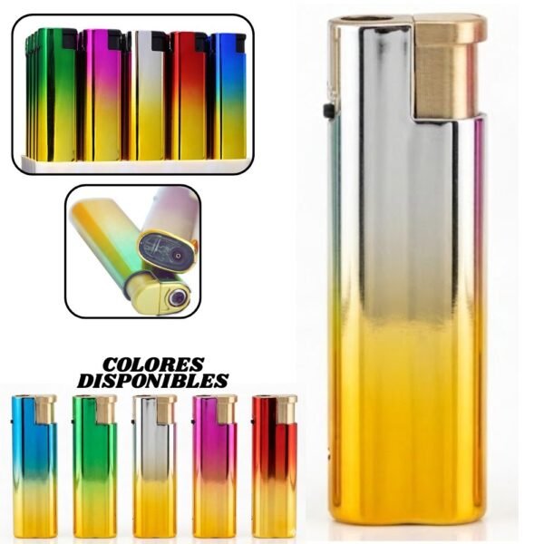 Candela Encendedor Mechero Jet Flame Recargable Metalizado Unidad