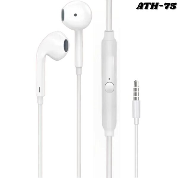 Audifonos Alambricos Manos Libres 3.5mm ATH-75