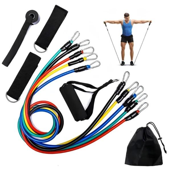 Set Teratubos Juego De Bandas Elasticas Tubulares Para Ejercicio