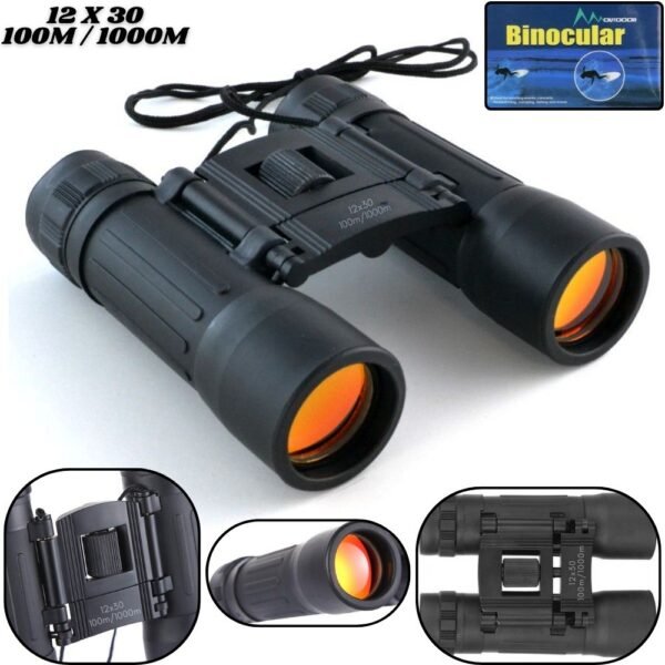 Binoculares 12x30 Lentes De Larga Distancia Binocular