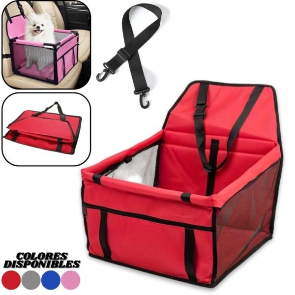 Silla De Seguridad Para Mascotas Asiento De Viaje Plegable