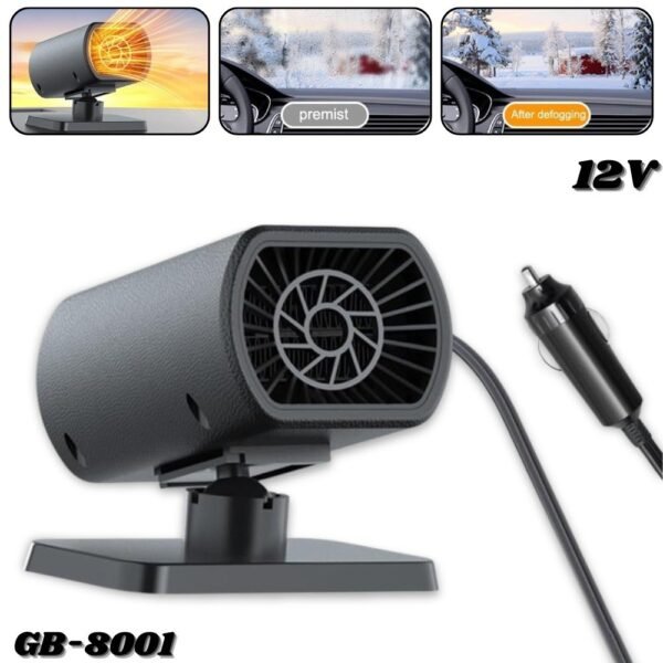 Calentador Para Carro Desempañador De Parabrisas 12V 200W