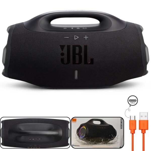Parlante Bocina Jbl Boombox 4 Generico Bluetooth Recargable Negro