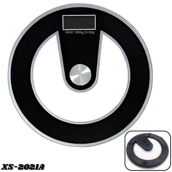 Pesa Bascula Digital De Vidrio Para Personas 180kg