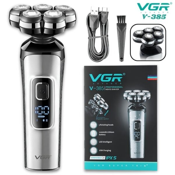 Maquina Rasuradora De Afeitar Shaver Vgr V-385