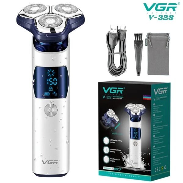 Maquina Rasuradora De Afeitar Shaver Vgr V-328