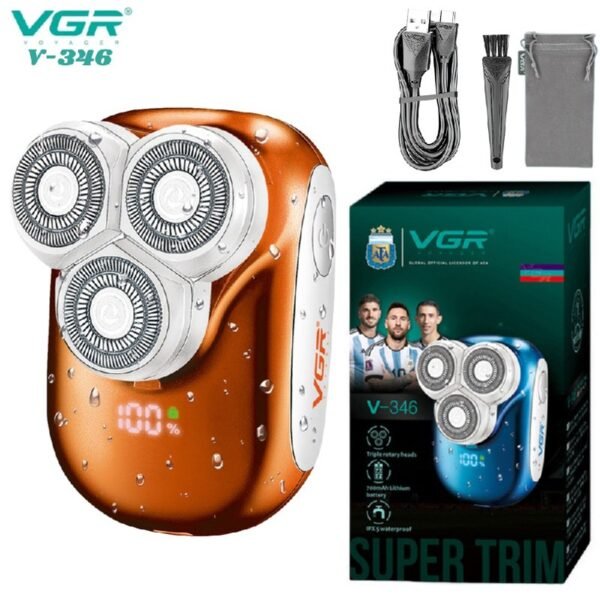 Maquina Rasuradora De Afeitar Shaver Vgr V-346