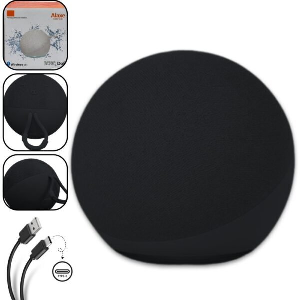 Parlante Bocina Alaxe Generico Bluetooth Recargable Negro