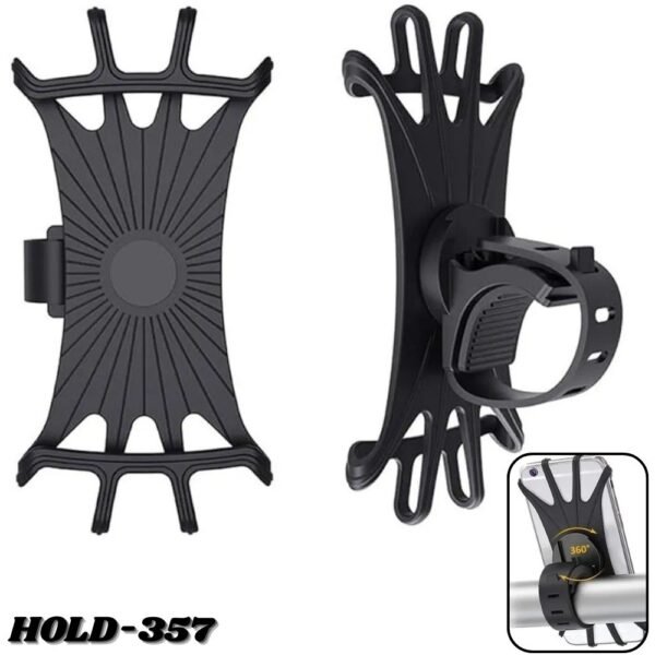 Holder Soporte Porta Celular Araña Para Moto Manubrio Ajustable Hold-357