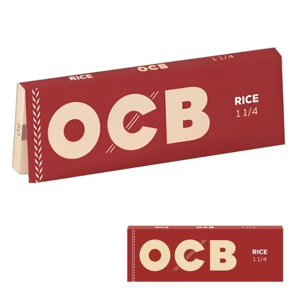 Papel De Fumar Cuero Ocb Rice #9 (1 1/4)