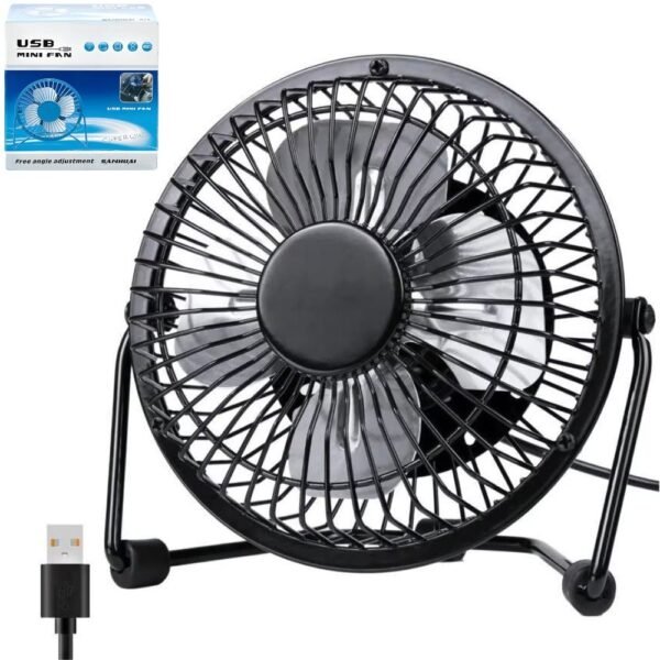Ventilador Enfriador De Mesa Conexion Usb Portatil