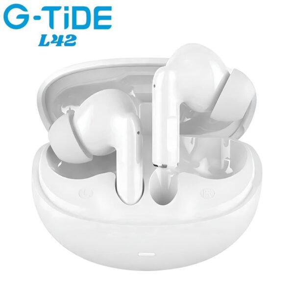 Audifonos Inalambricos Bluetooth G-TiDE L42 Blanco