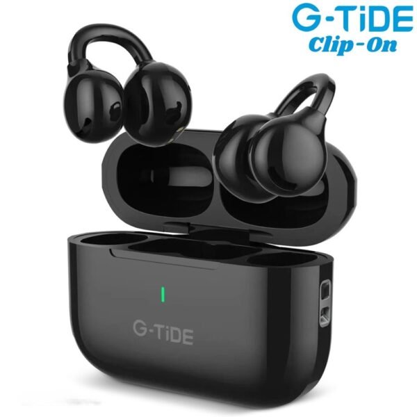 Audifonos Inalambricos Bluetooth G-TiDE Clip-On Negro