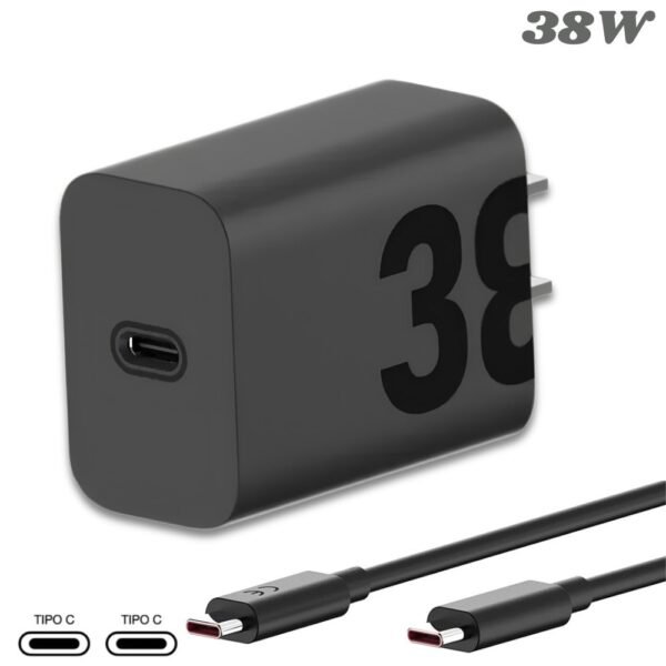 Cargador De Pared Tipo C Carga Rapida 38w Motorola Generico
