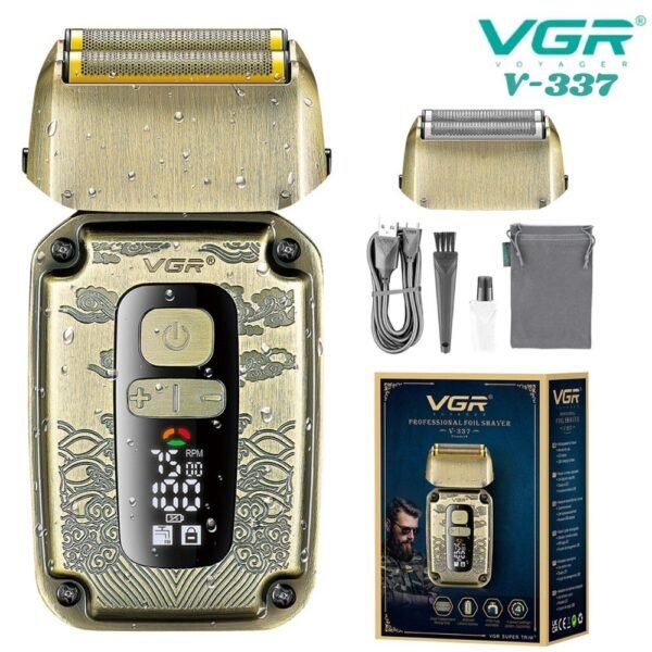 Maquina Rasuradora De Afeitar Shaver Vgr V-337