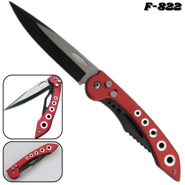 Navaja Automatica Tactica F-822 5 Huecos