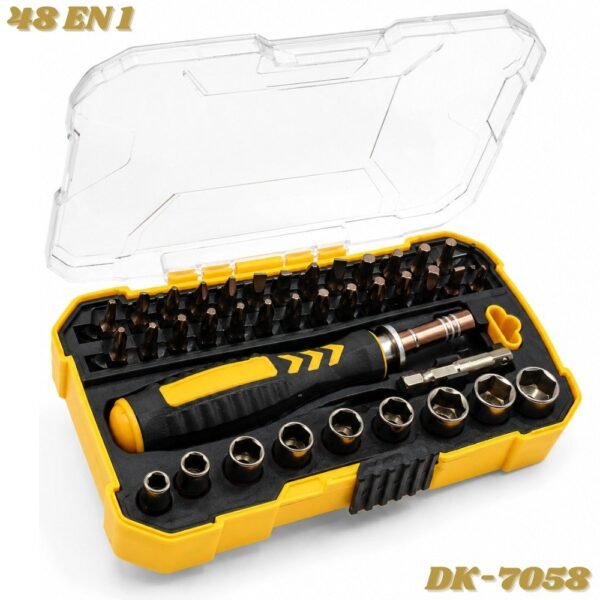 Kit De Destornilladores De Precision 48 Herramientas Manuales De Reparacion DK-7058